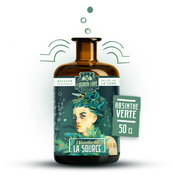 Absinthe de La Source - 50cl