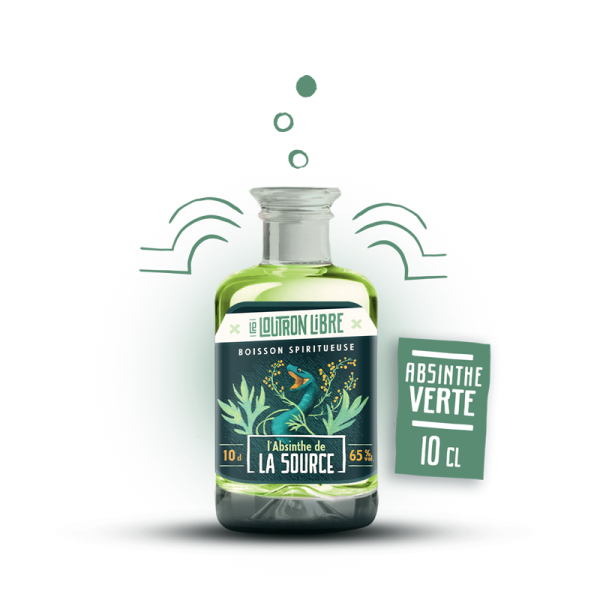 Absinthe de La Source 10cl - Distillerie Mouthier-Haute-Pierre