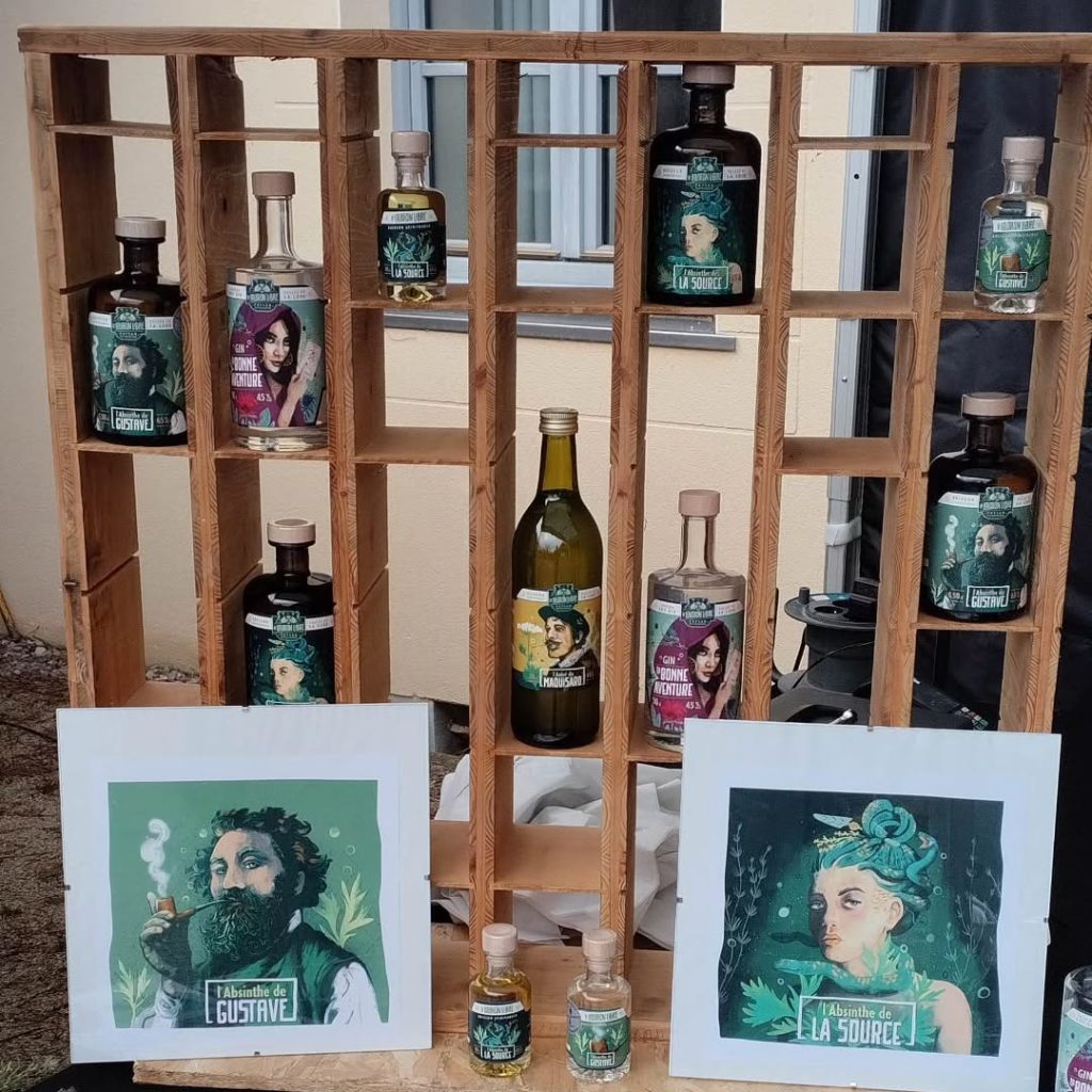 Une Absinthe verte faite avec passion